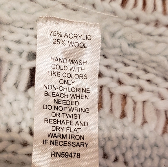 Max Studio Seafoam Green Crochet Sweater - Picture 6 of 10